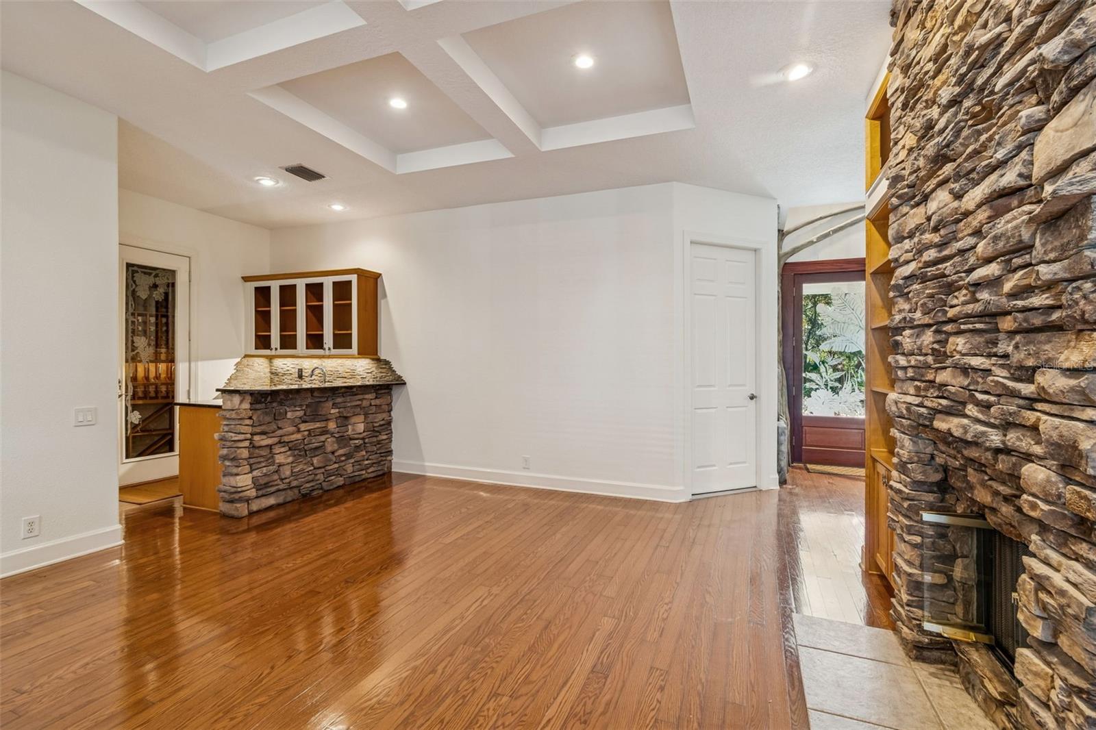 Family Room with Bar