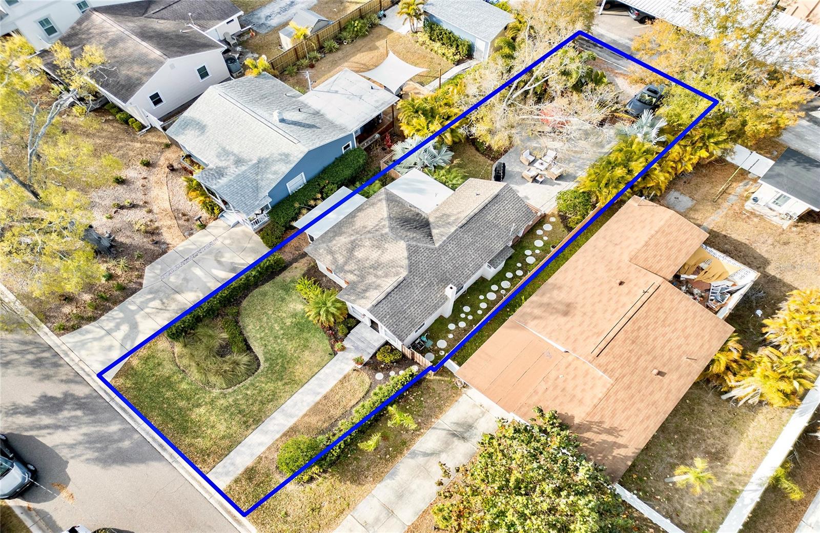 Located in Flood Zone X: the area determined to be outside the 500-year flood (per FEMA)