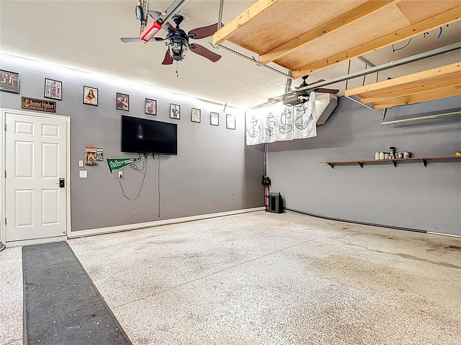 2.5 car rear loading garage