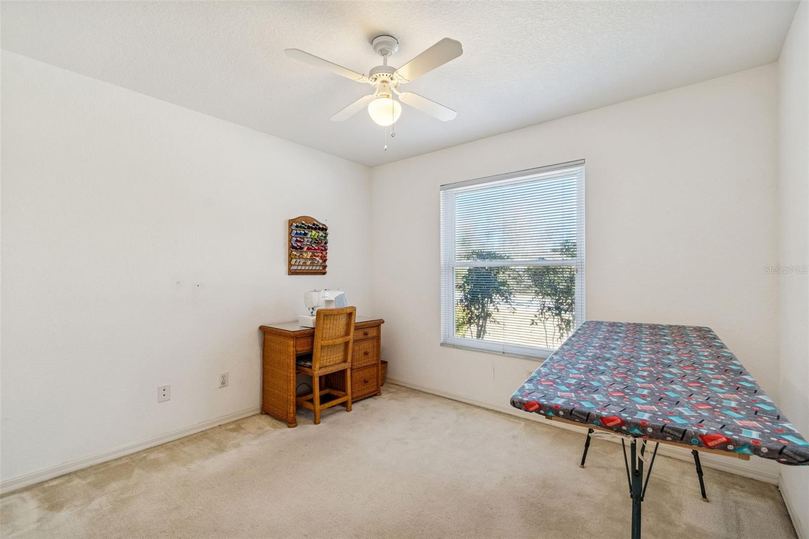 Bedroom 3 used as a sewing room