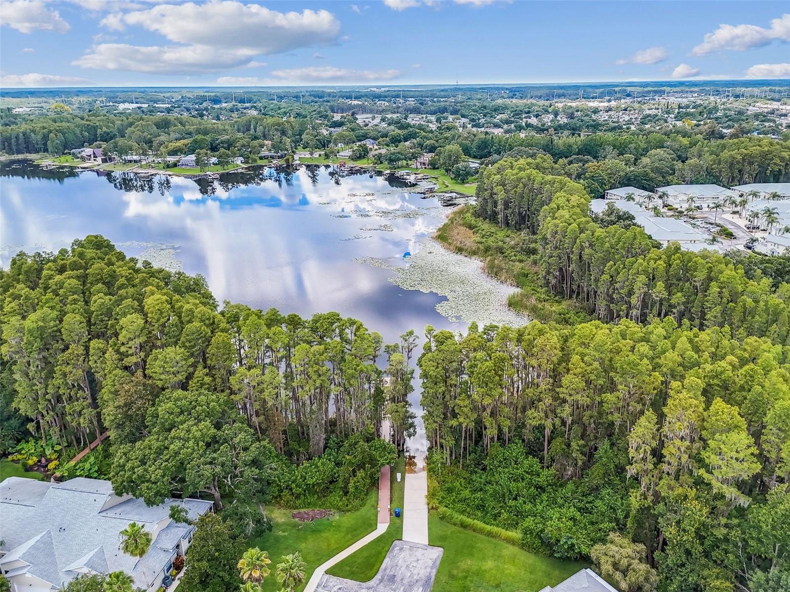 Launch your small boat for a peaceful afternoon on Bird Lake.