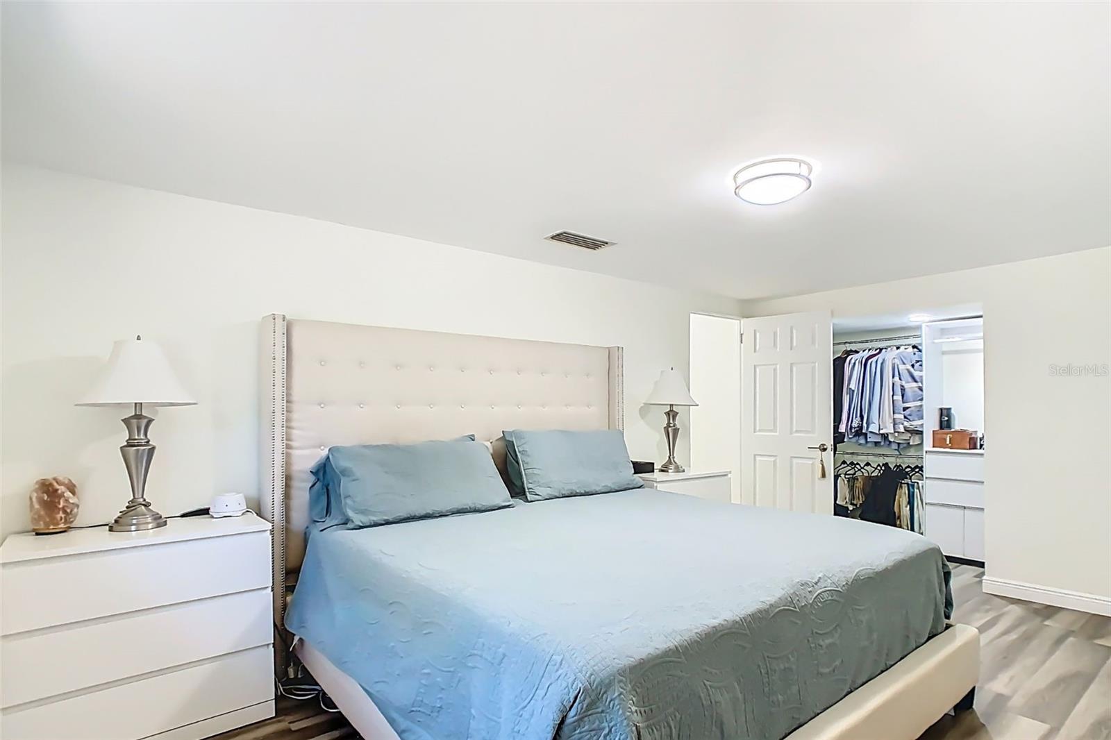 Alternate view of primary bedroom