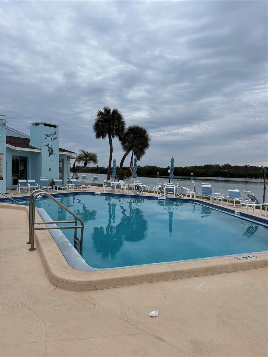 Beautiful pool by the clubhouse