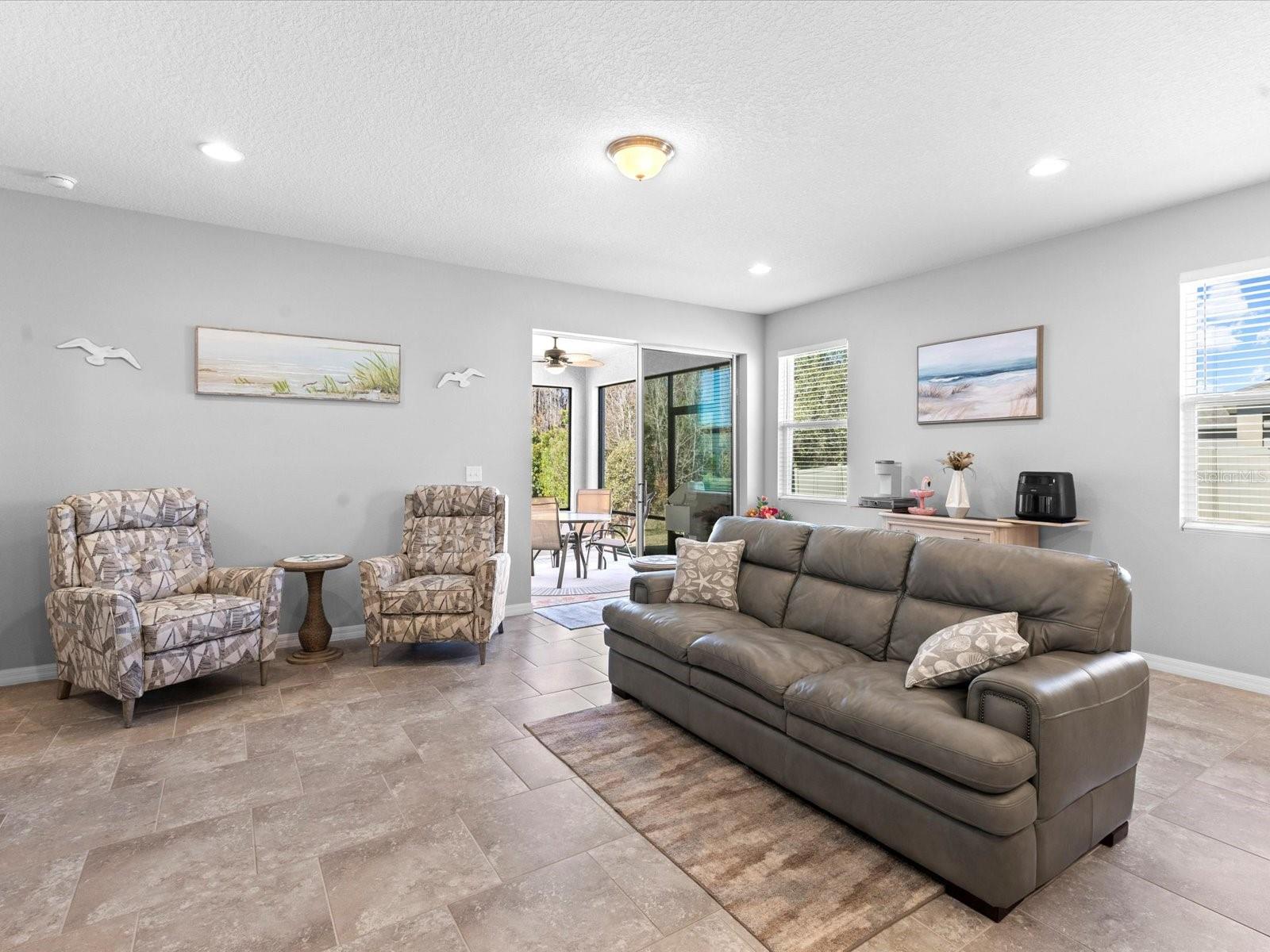 Spacious Living Room