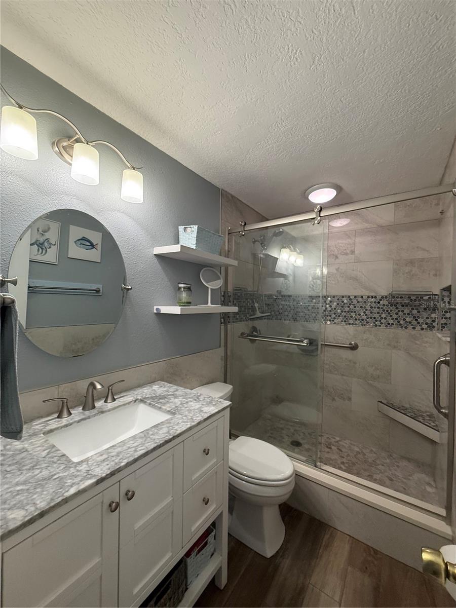 Bathroom remodeled