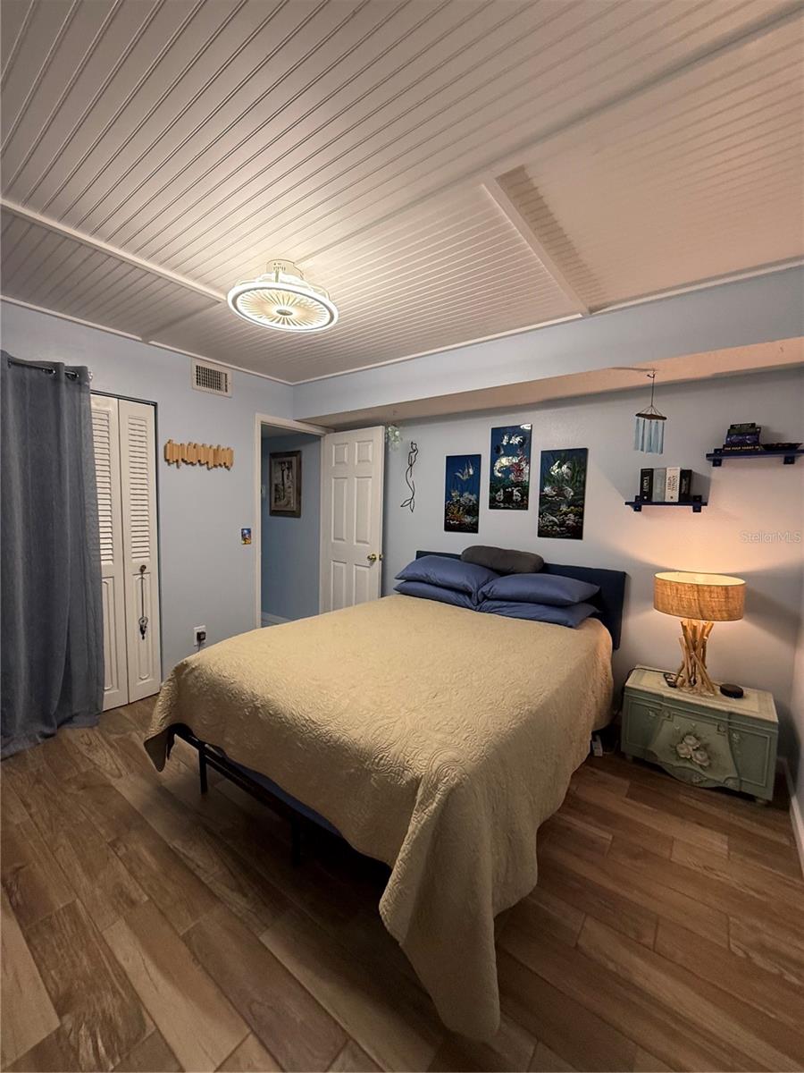 Updated ceilings and paint