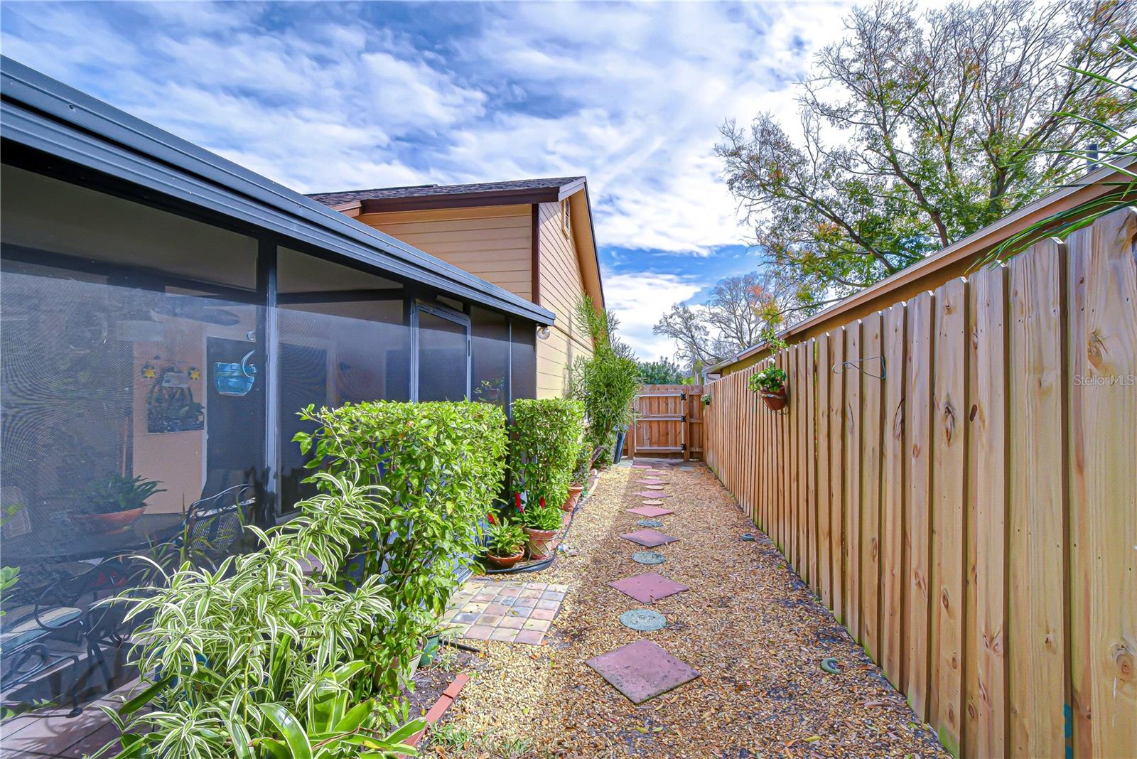 Fully Fenced Backyard