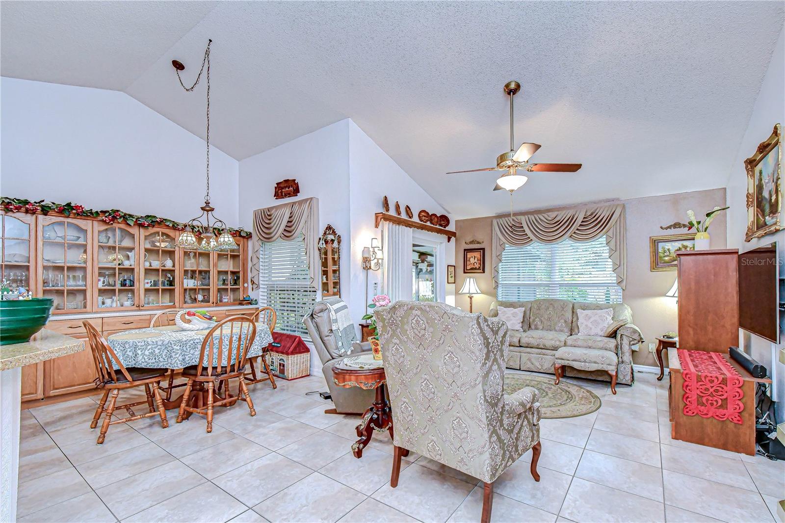 Living Room and Dining Room