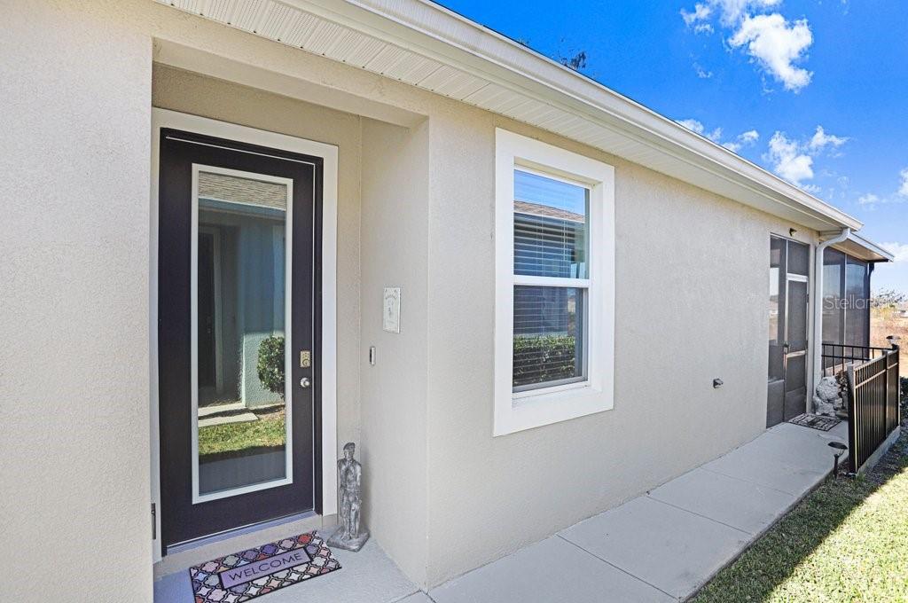 Upgraded Front Door Insert