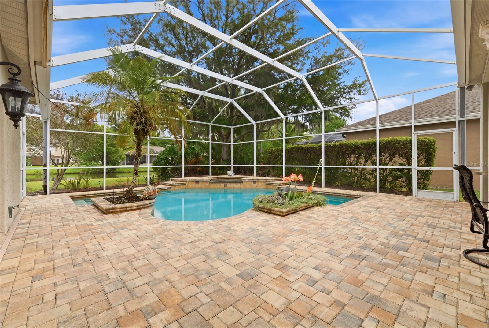 Fully remodeled pool deck.