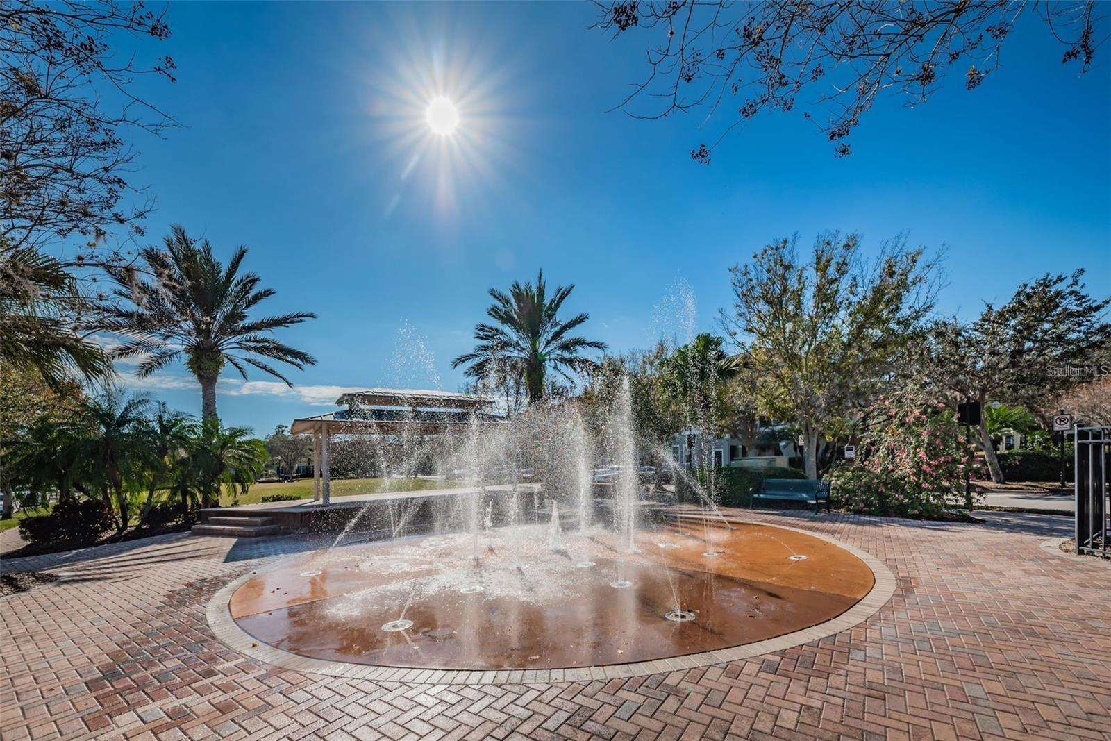 Westpark Village splashpad.