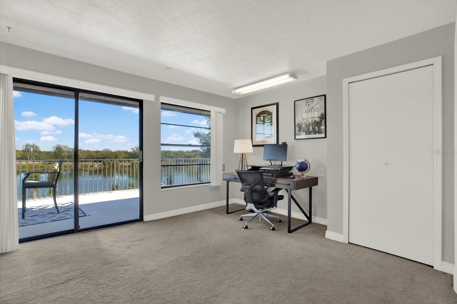 Attached Secondary Bedroom/Office