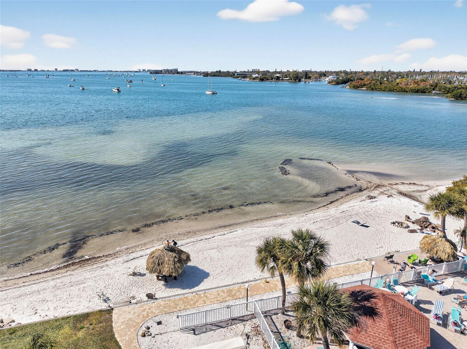 Private beach access