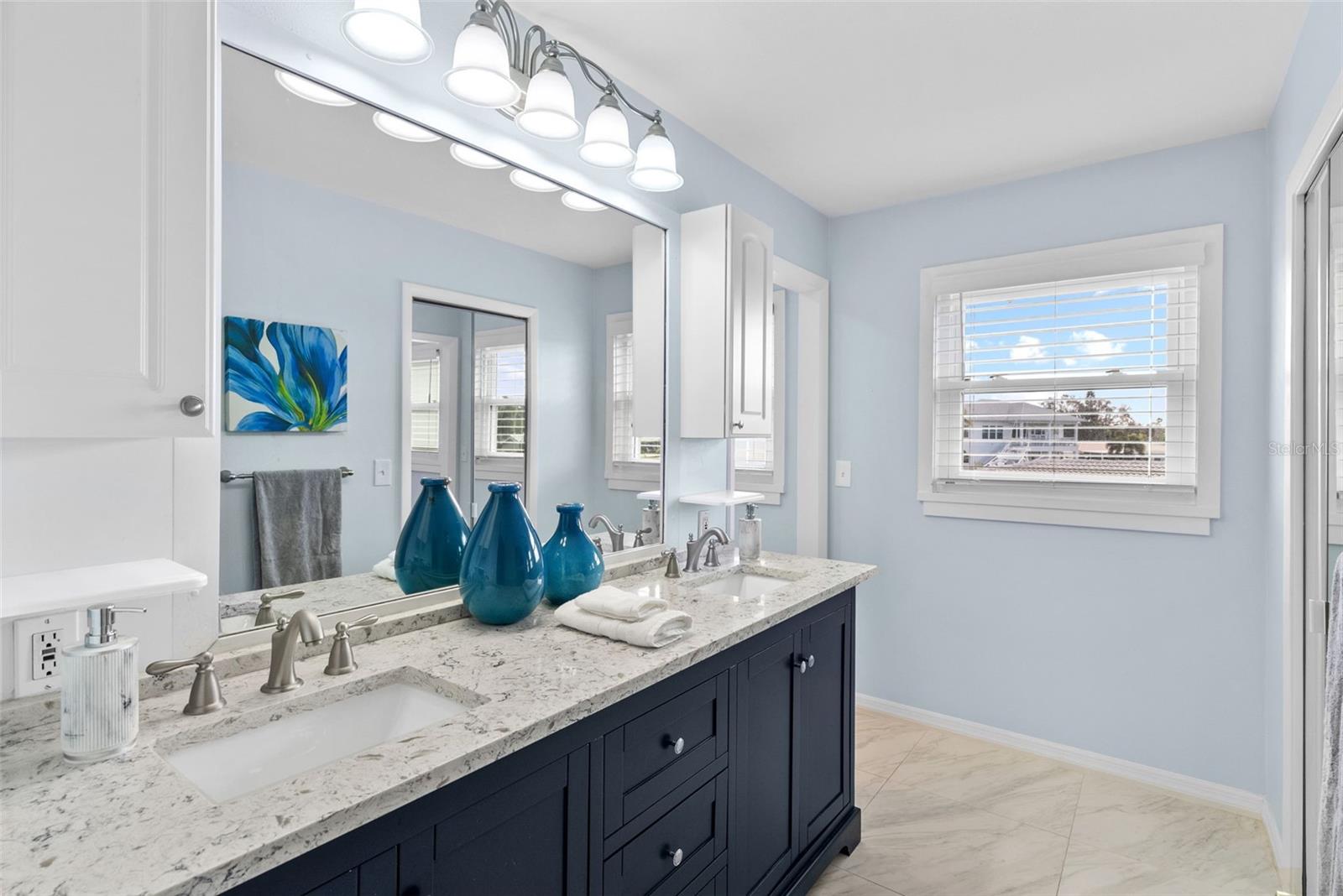 Primary Double Vanity