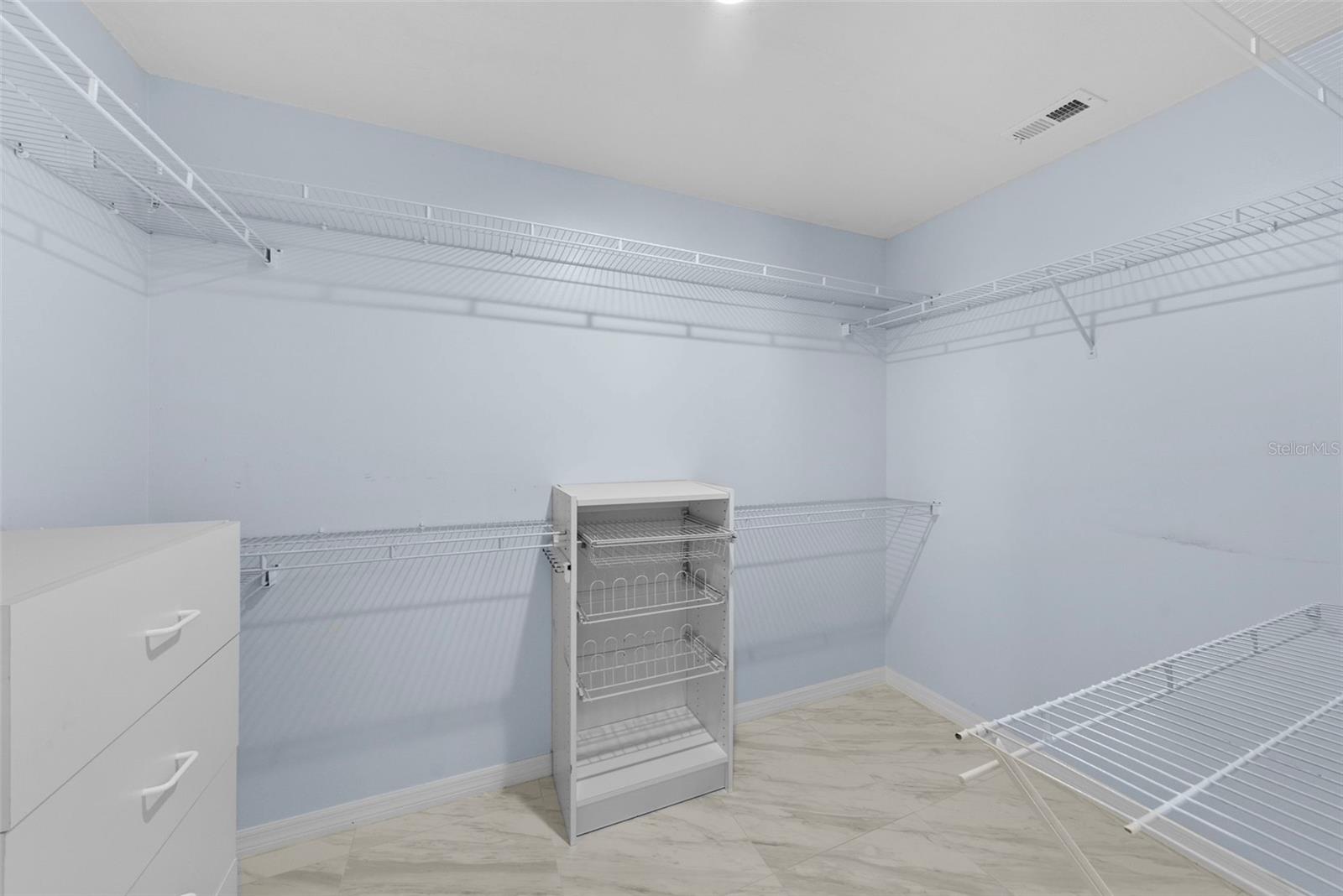 Primary Walk-In Closet