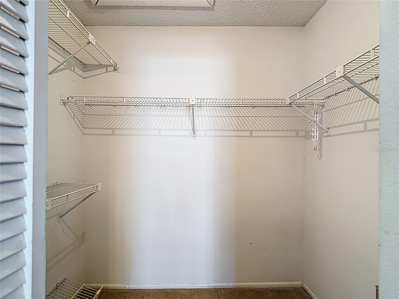 Large Primary Suite Walk-In Closet