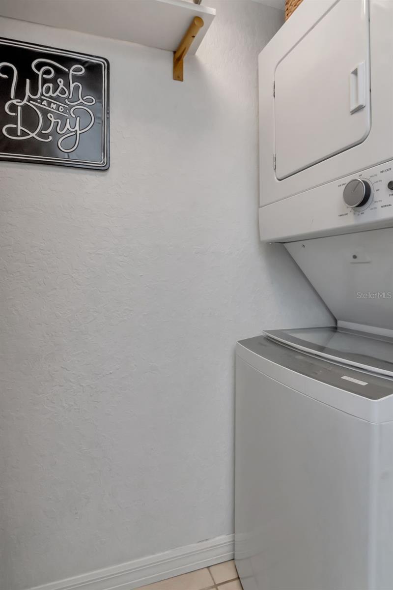 Laundry/utility closet