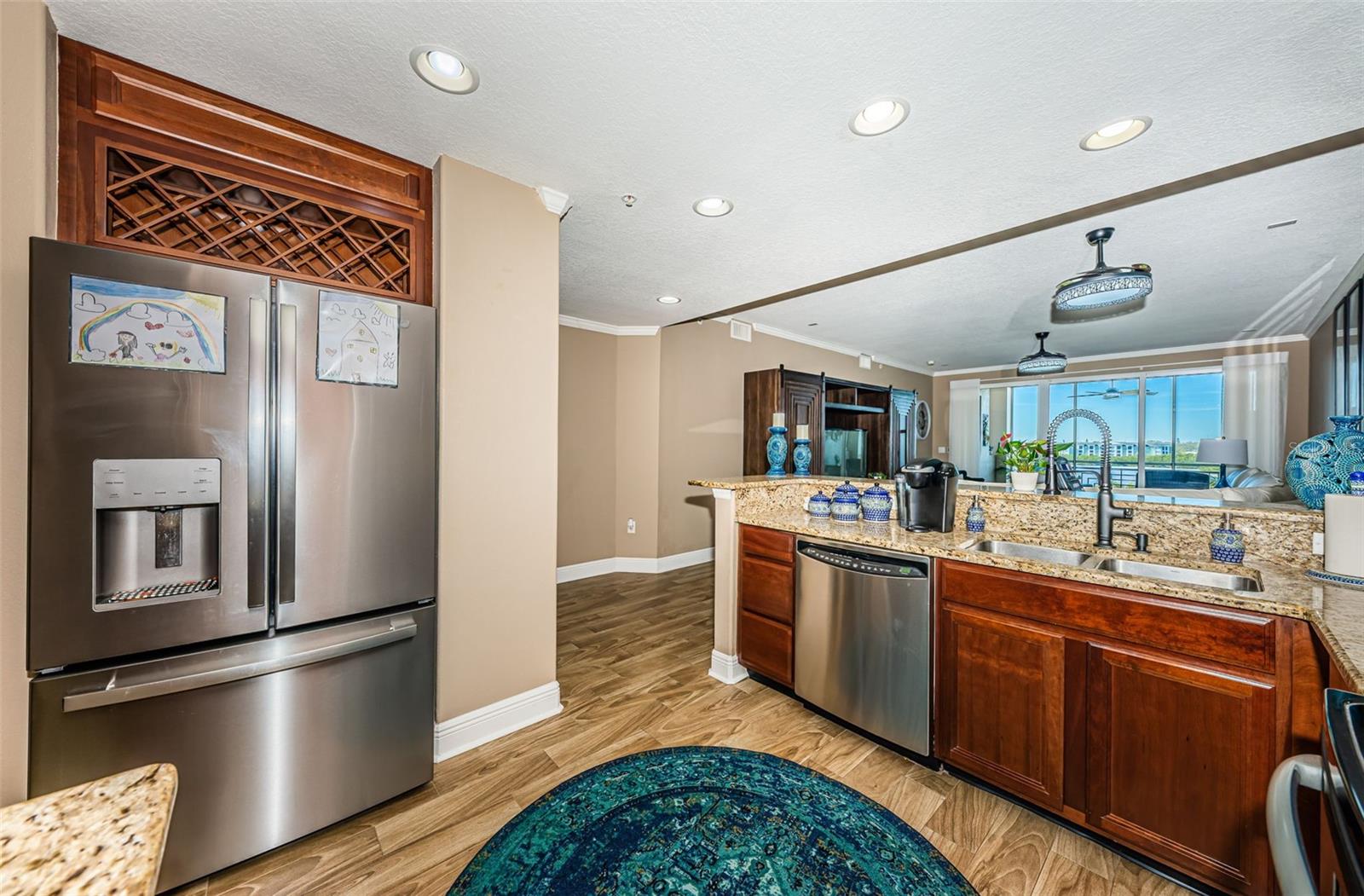 Roomy Kitchen and work areas