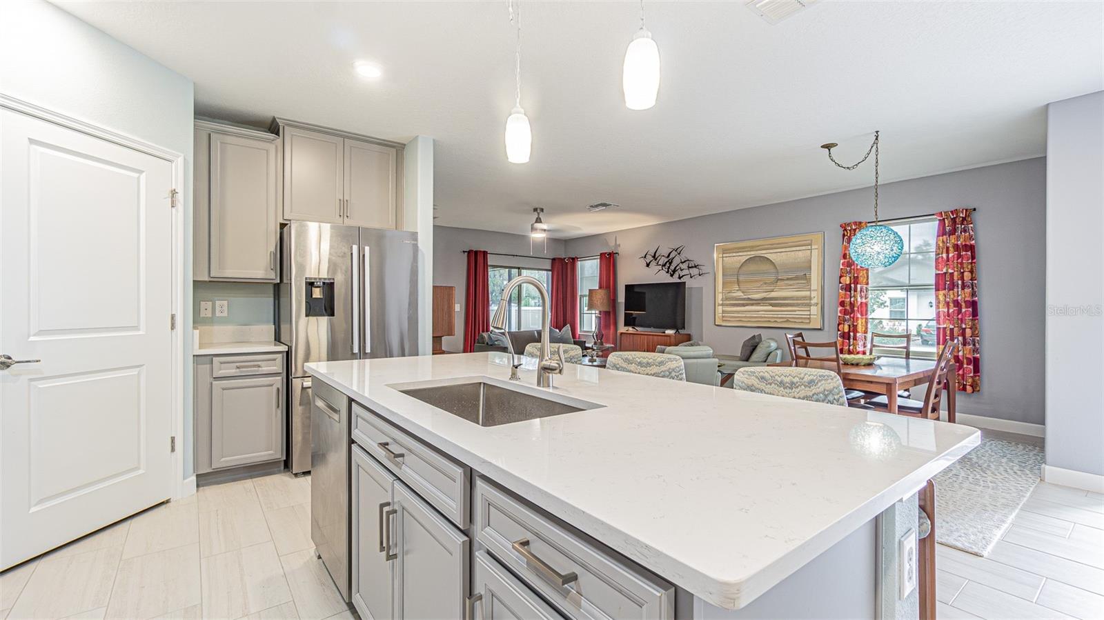 Center island is command central!