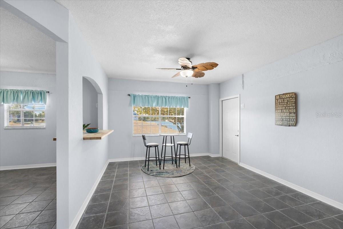 First floor bonus area