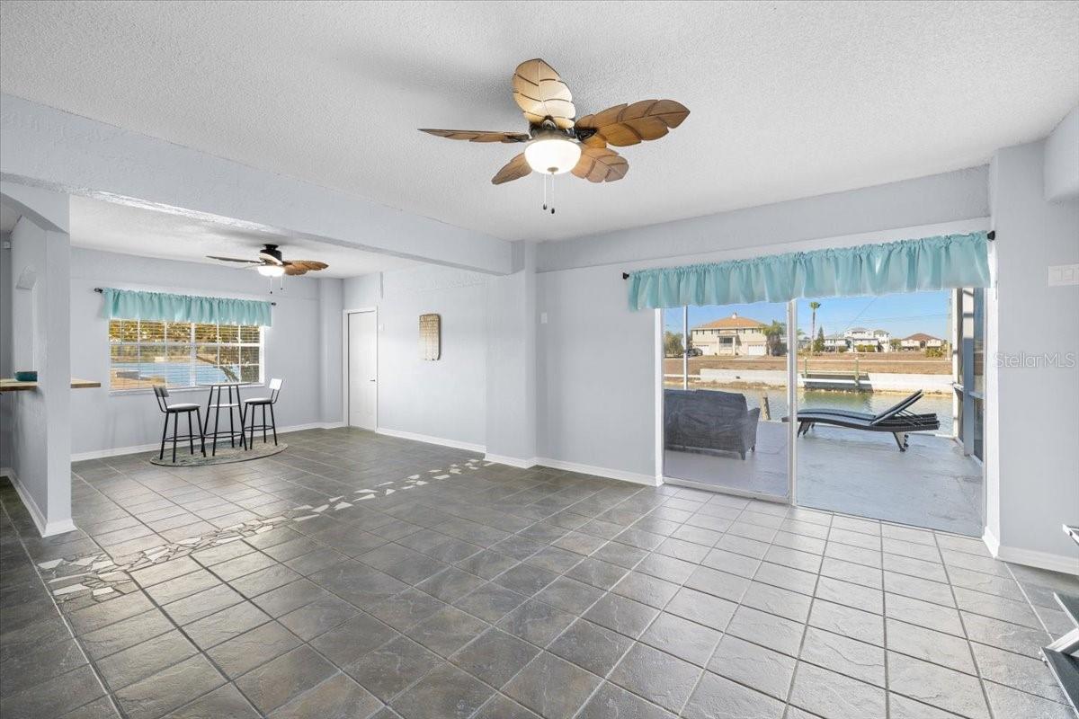 First floor bonus area