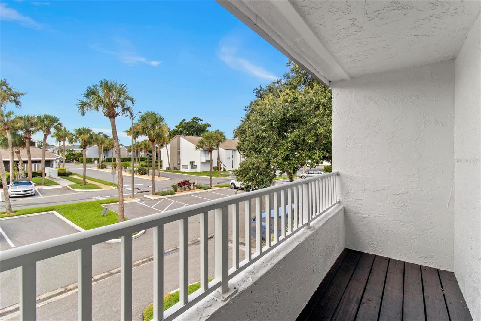 second bedroom balcony