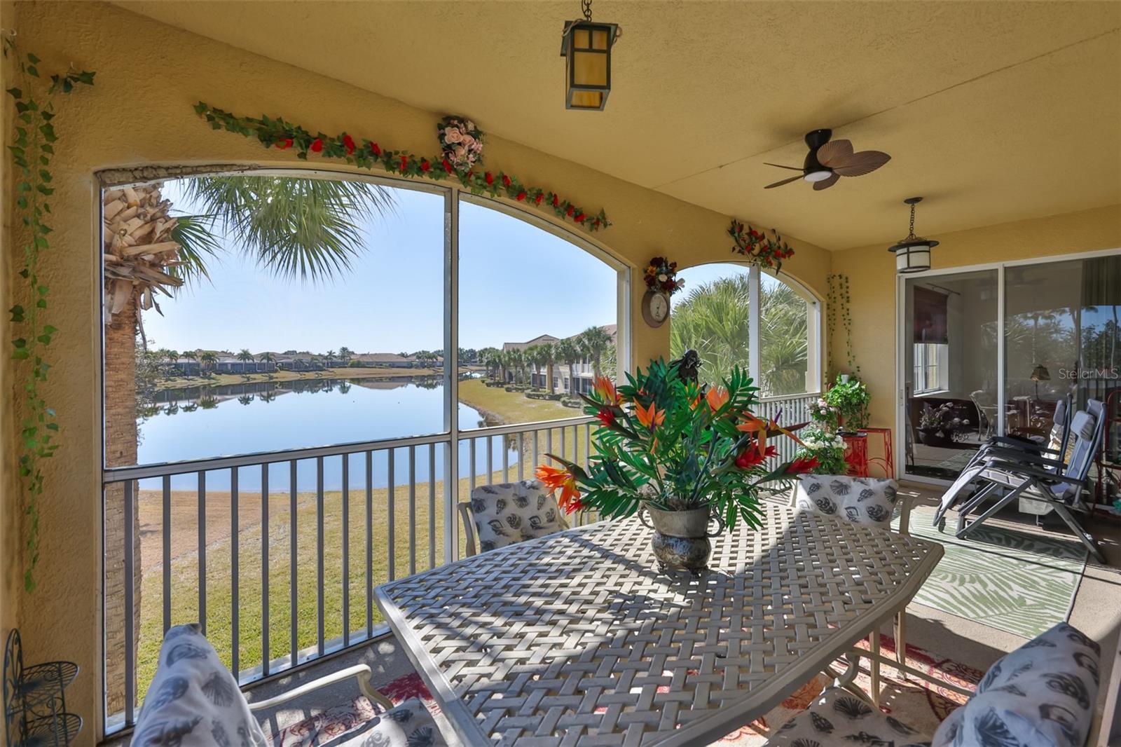Due to the RARE orientation of the condo, on the lot, the water view is spectacular!