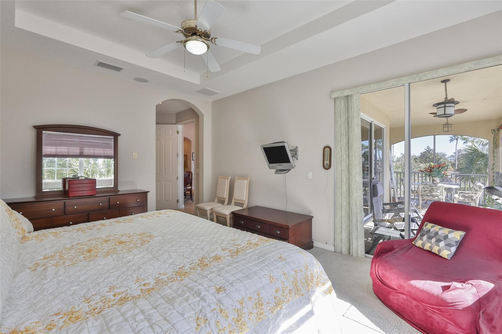 The owners suite has a large walk in closet and ensuite bathroom for maximum privacy.