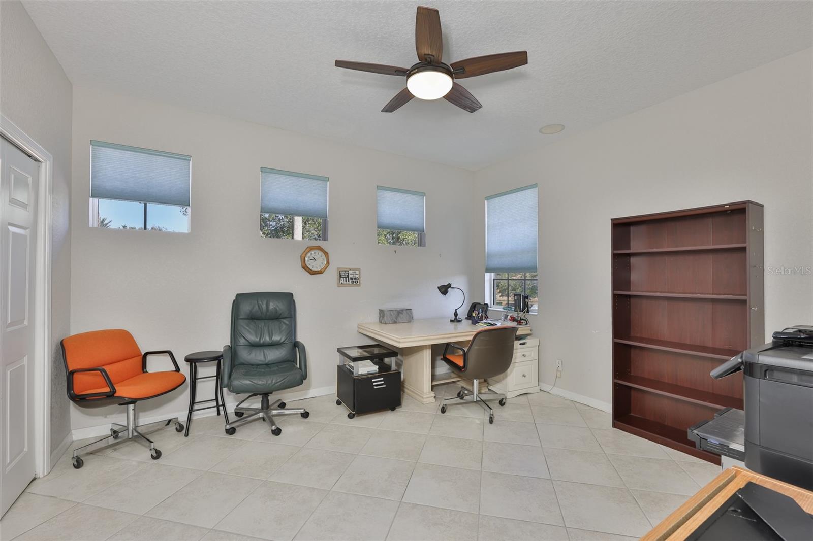 Bedroom #2 is spacious with lots of room for furniture and plenty of windows for natural sunshine to enter.