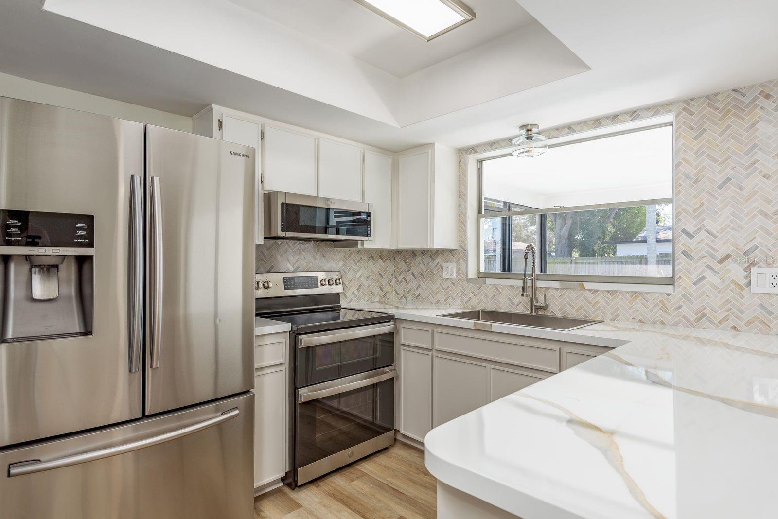 Stainless steel appliances