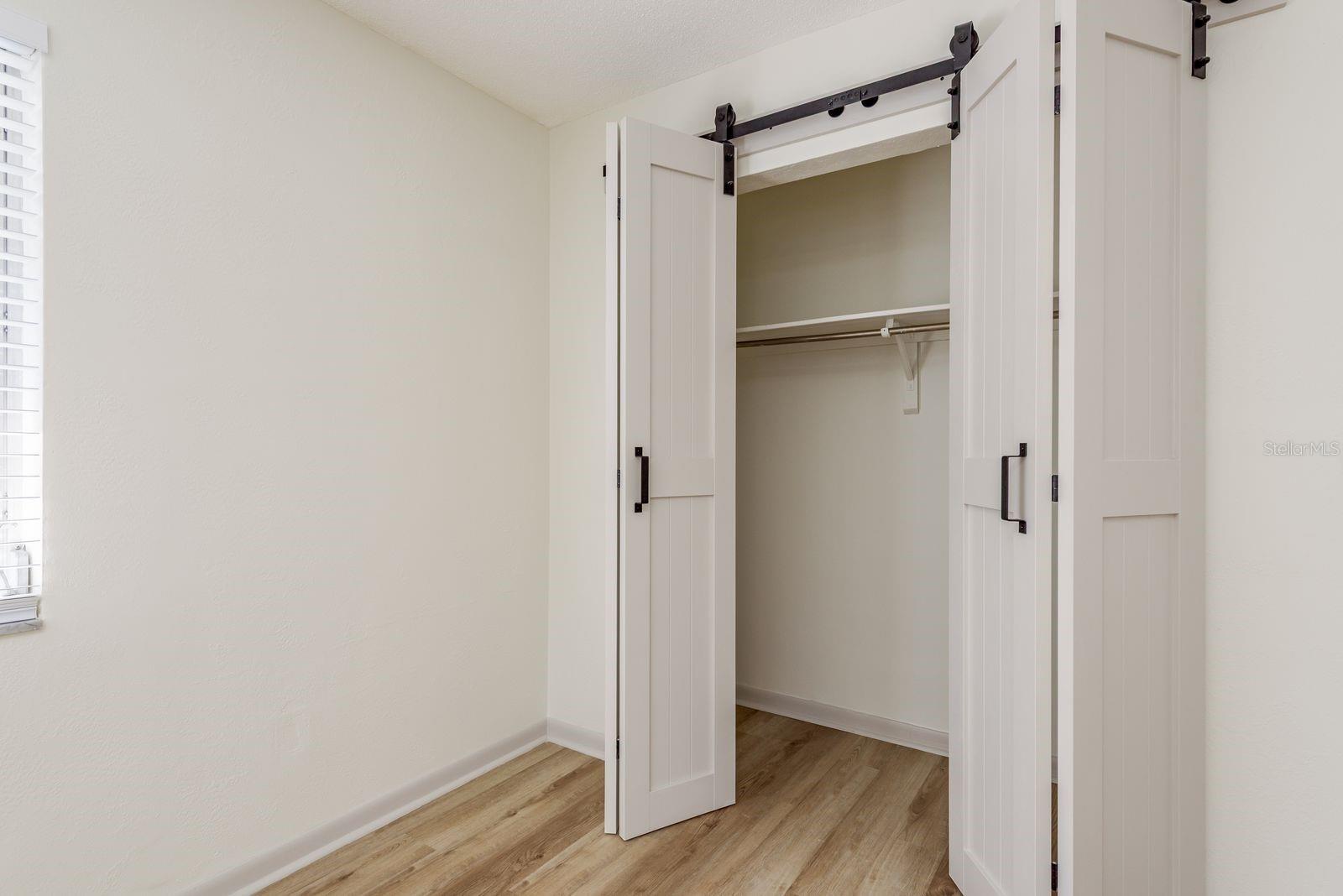 Primary bedroom closet