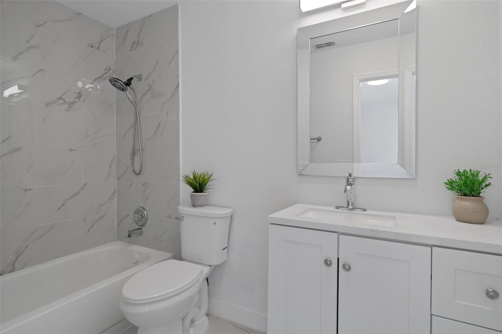 Guest Bathroom with a tub/shower