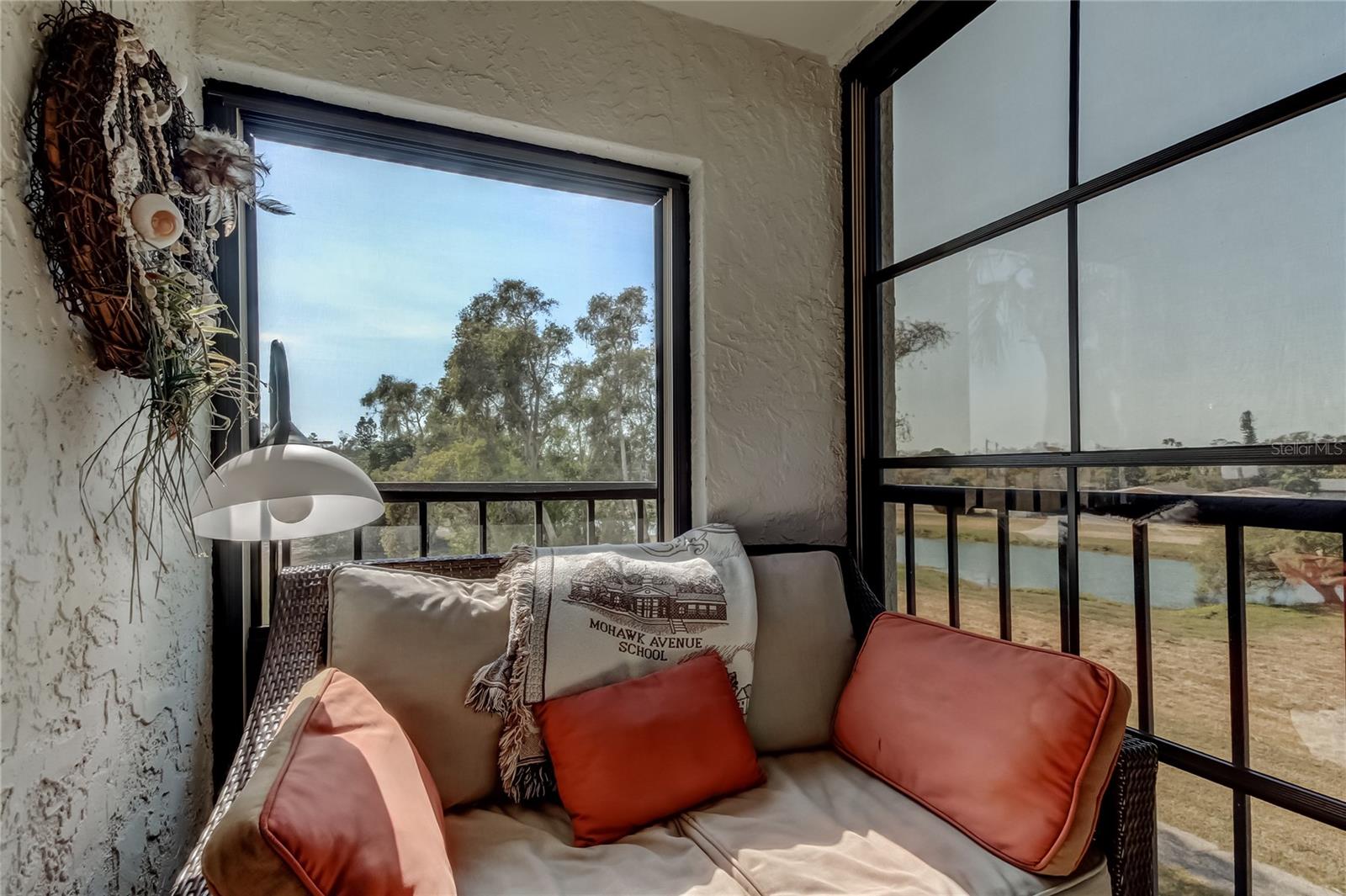 Extra side window in lanai