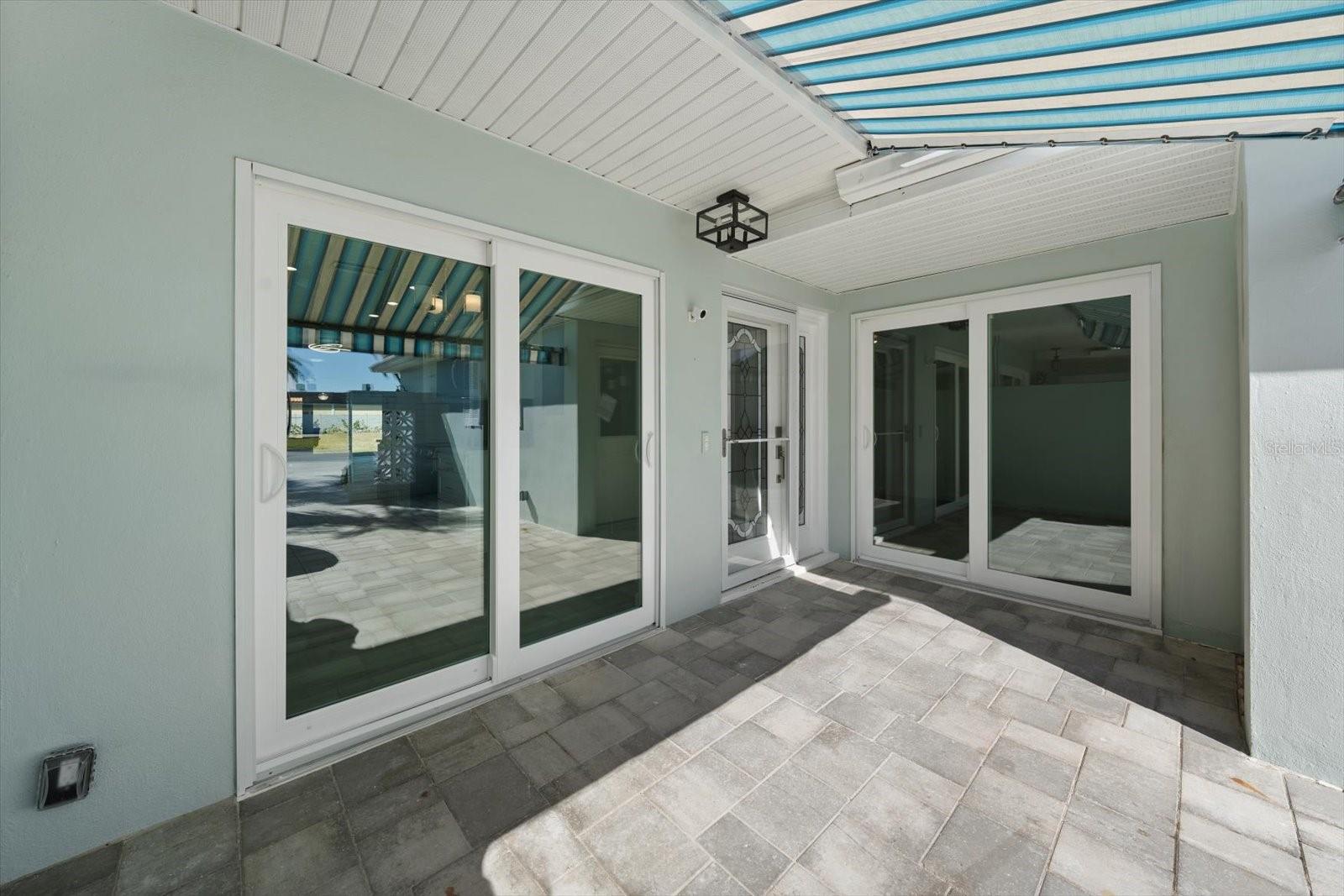 All new hurricane sliders into kitchen and 2nd bedroom