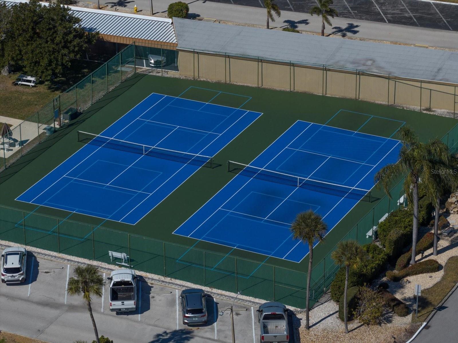 Tennis and Pickleball courts -