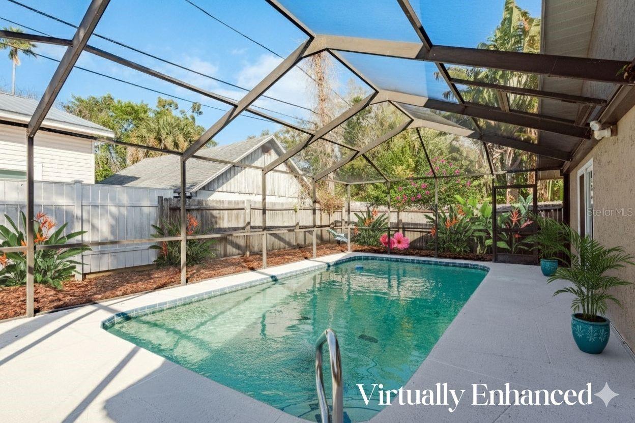 Pool Area - Virtually Enhanced