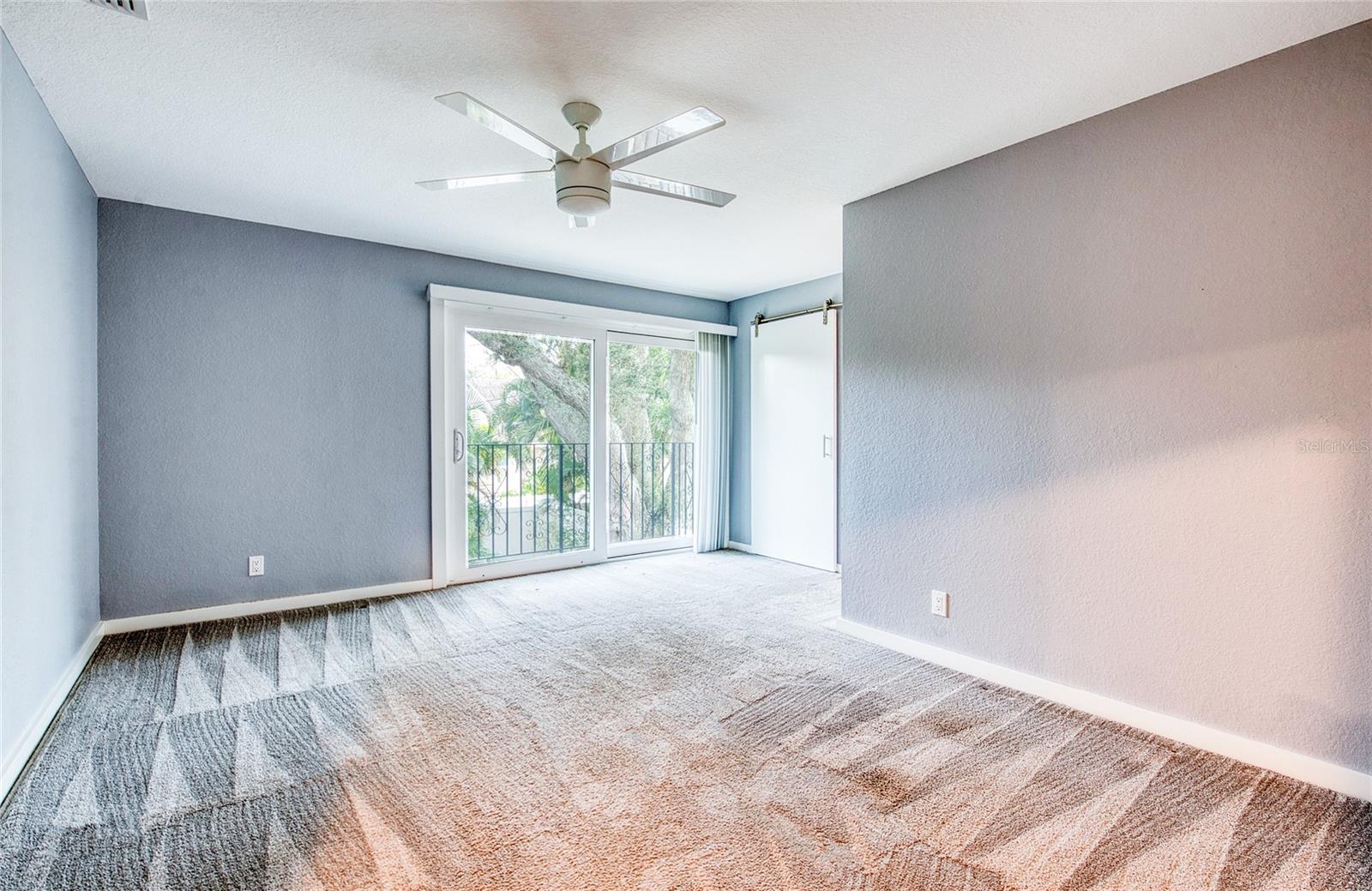 Second Floor Bedroom with rear yard view