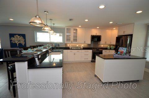 Professionally Staged Photo of Kitchen taken after renovation