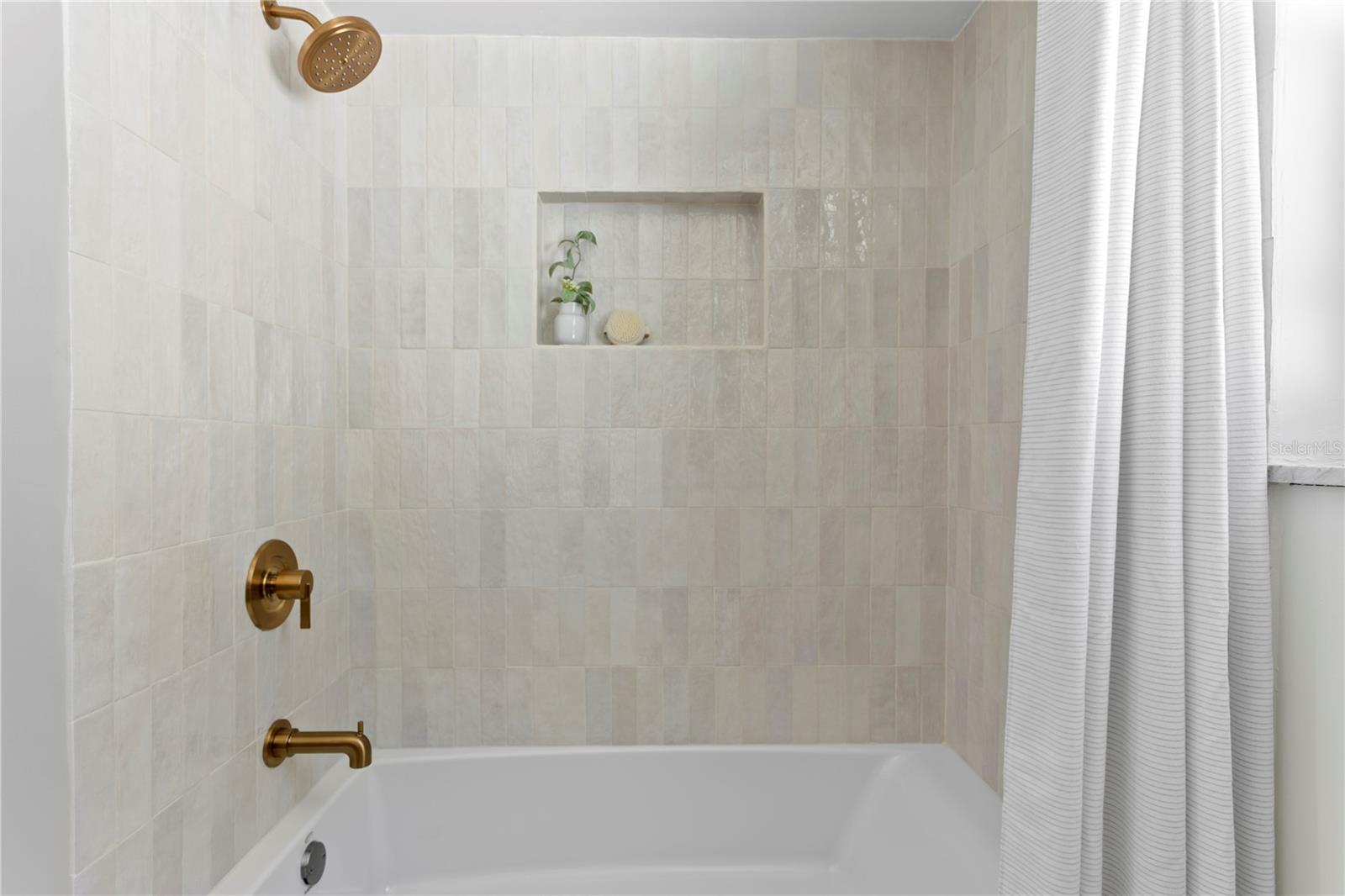 Guest bathroom shower