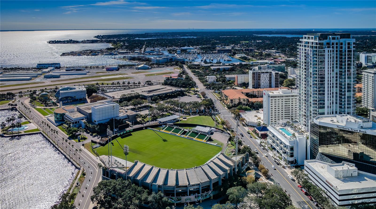 Downtown and waterfront minutes away