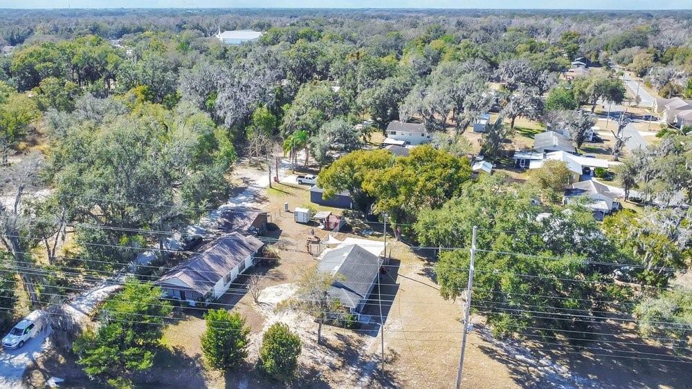 Aerial from the front