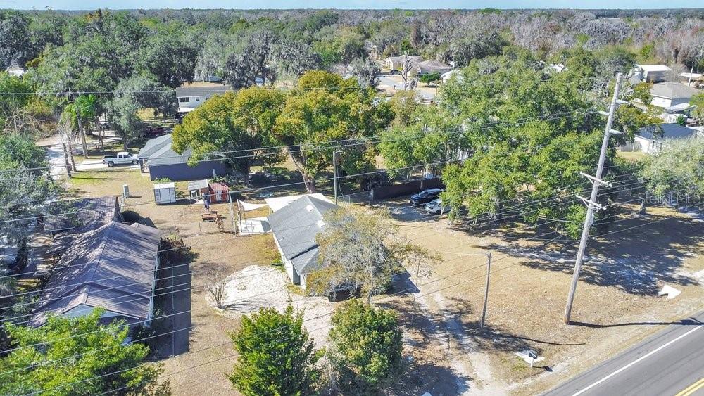 Aerial from the front