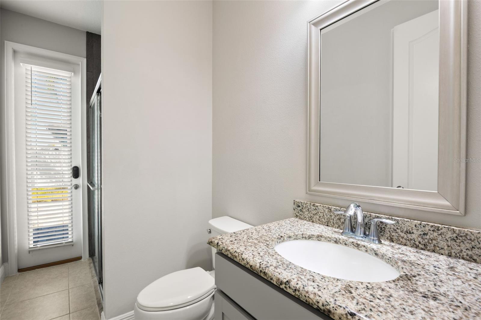 Second Bathroom with Outdoor/Pool Access