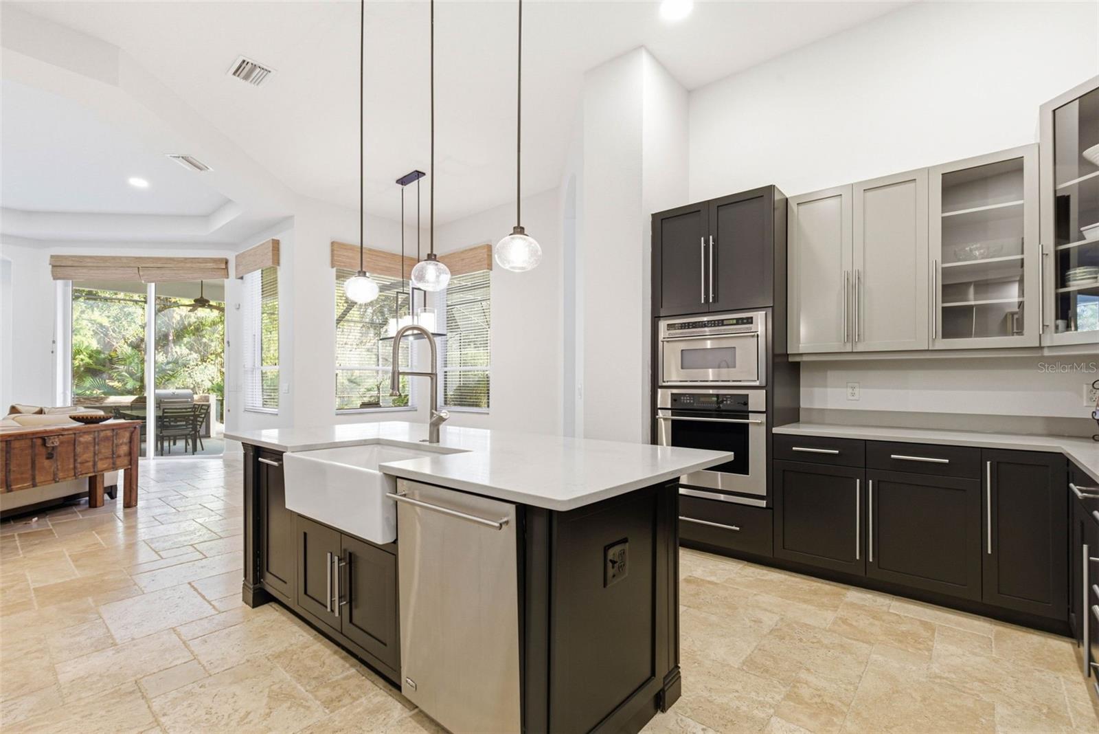 Kitchen-Stainless Steel Monogram Appliances