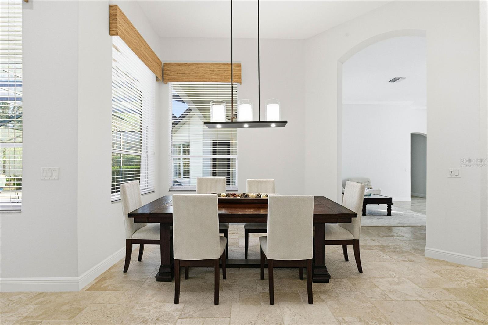 Virtually Staged-Eat-In Kitchen Space