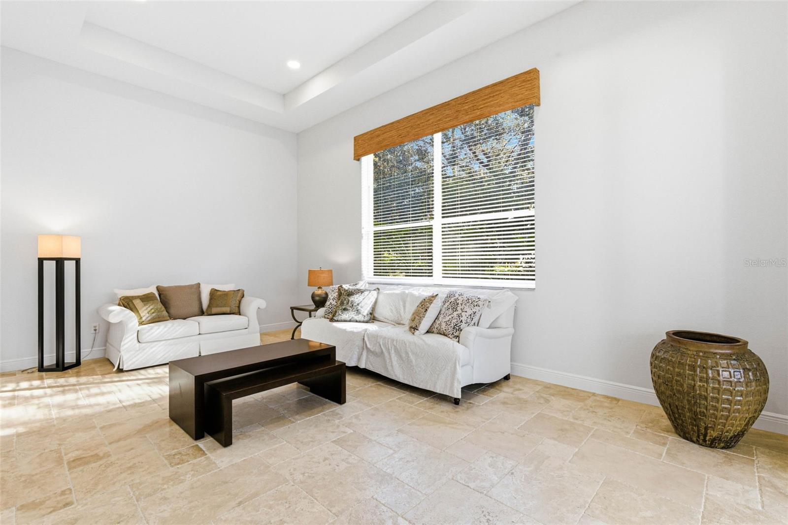 Bonus Room Two-Tray Ceilings & Recessed Lighting
