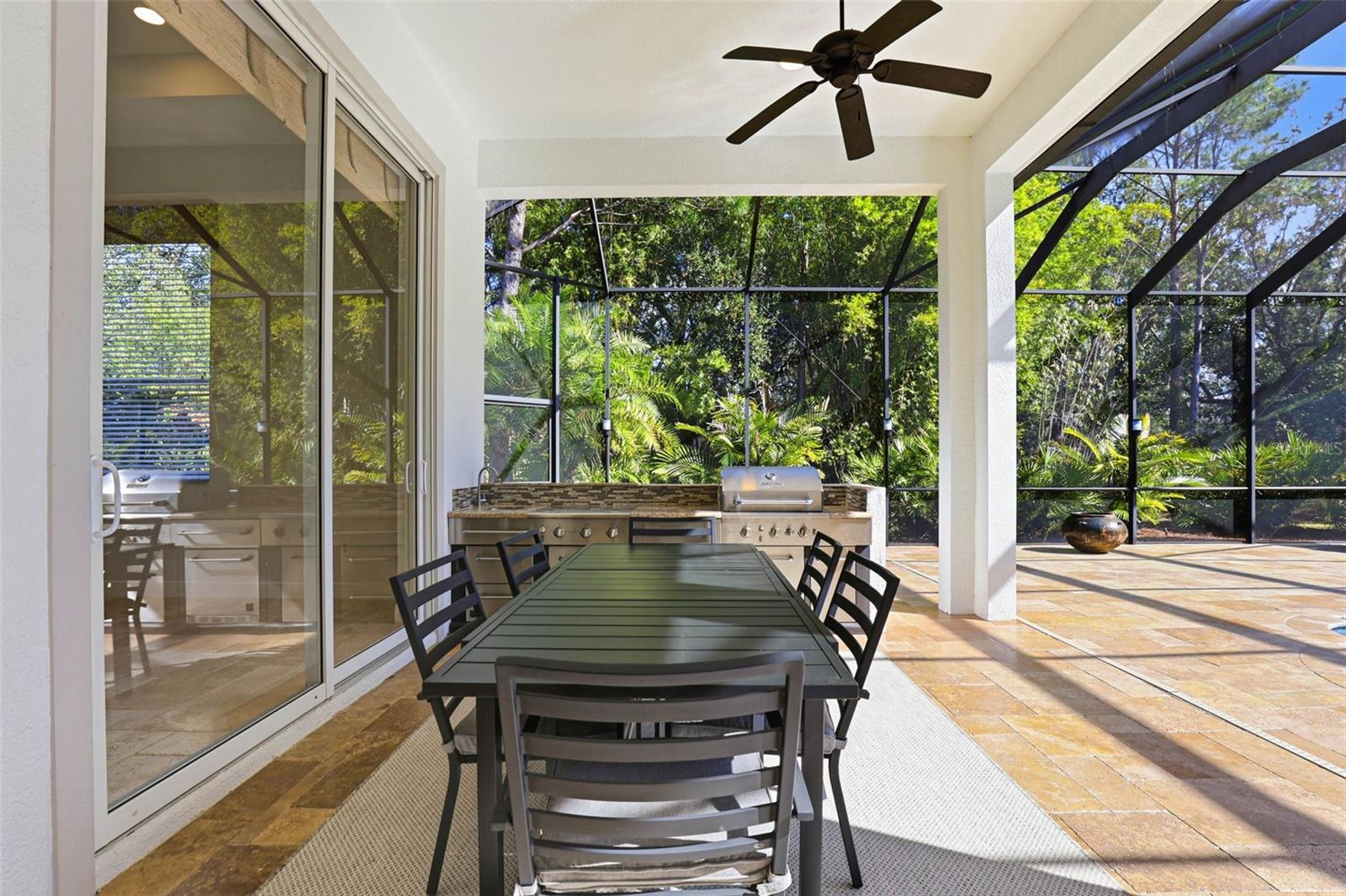 Covered Outdoor Area One/Dining Area