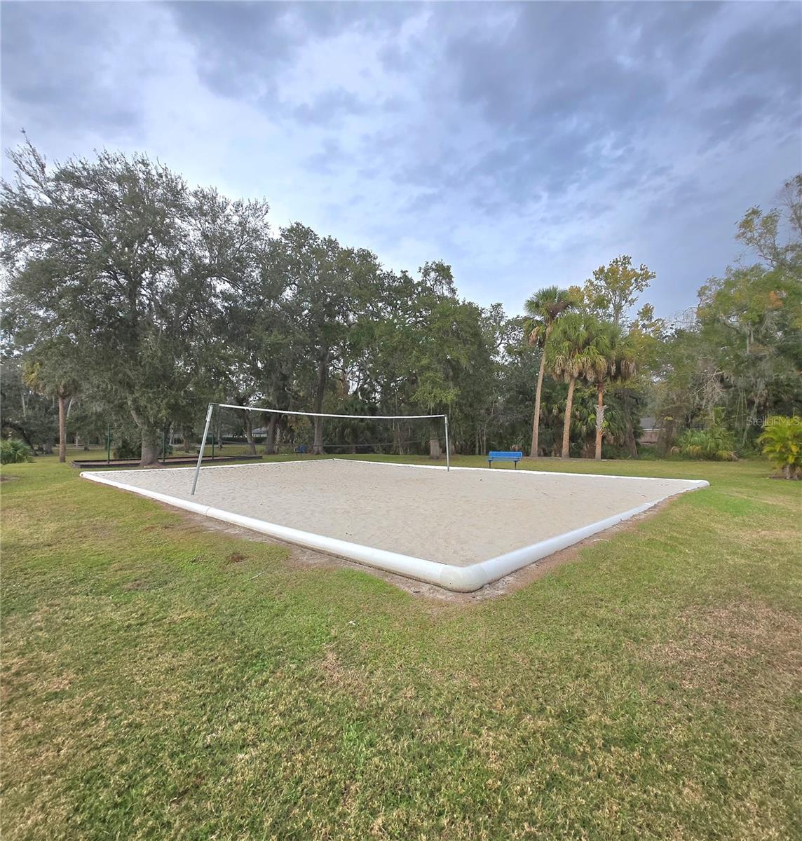 Even has beach volleyball