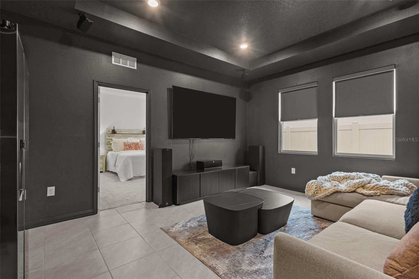 Multigenerational suite featuring its own living area and convenient kitchenette—perfect for extended family, guests, or independent living.