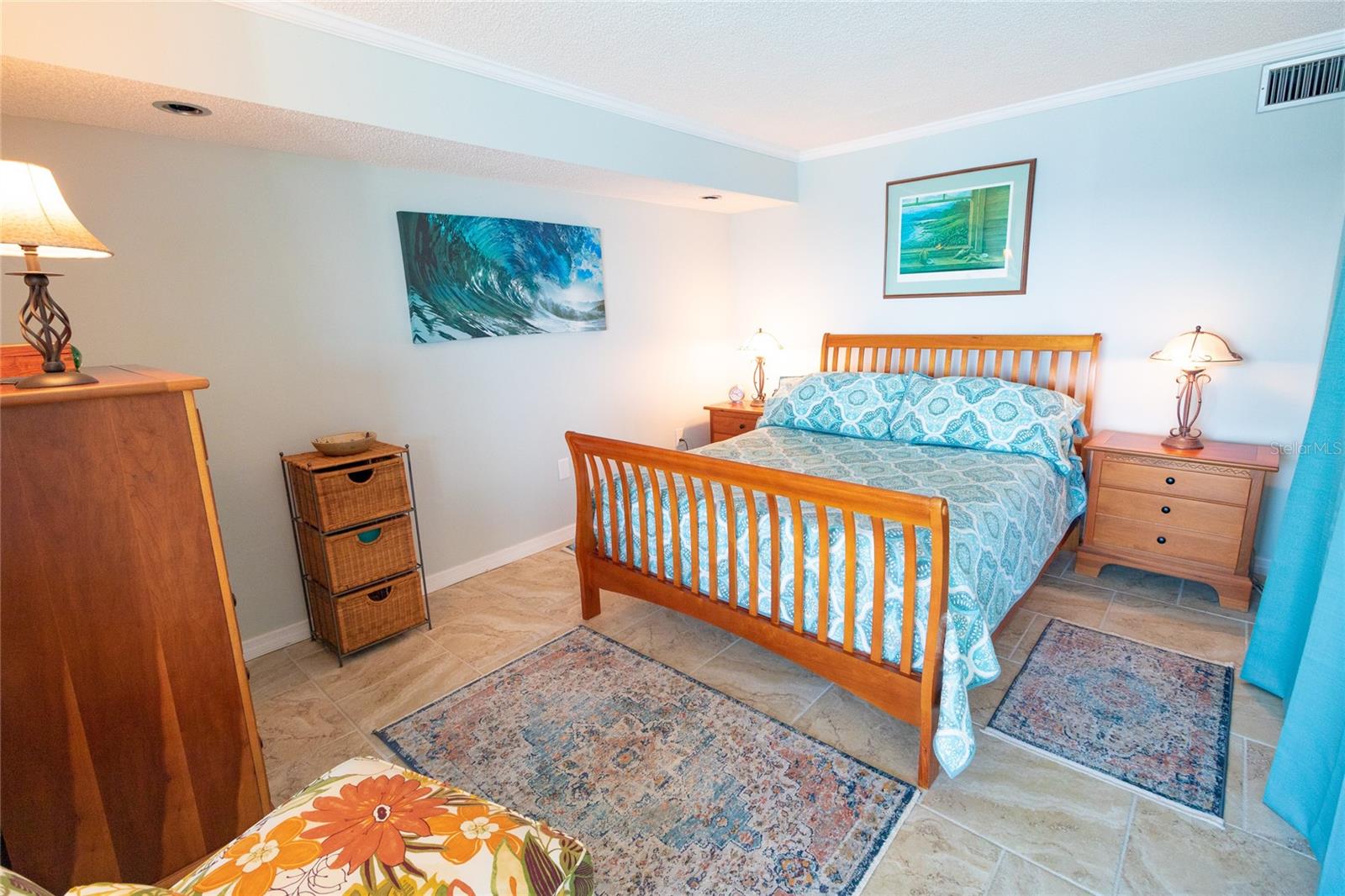 Bonus Area In Main Living Area Set Up As Sleeping Area.